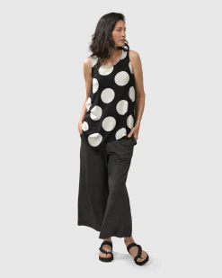 Minnie Sleeveless Uptown Top, Mono