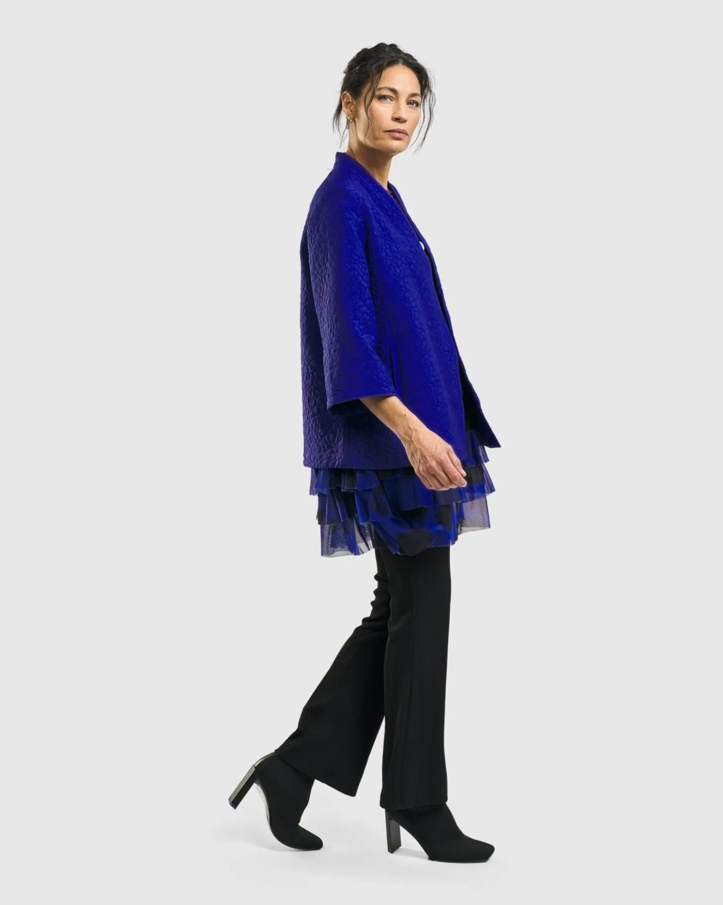 Monarch A-Line Jacket, Royal