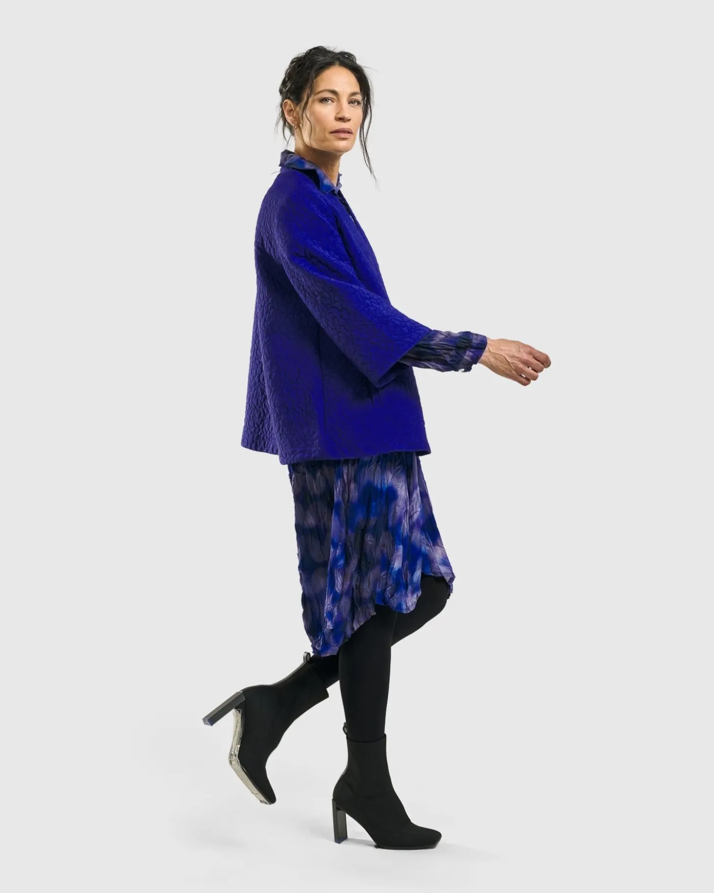 Monarch A-Line Jacket, Royal