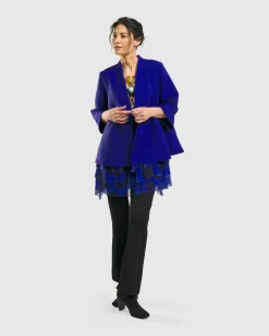 Monarch A-Line Jacket, Royal
