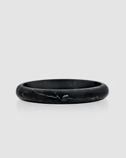 Monochrome Bangle Bracelet, Marble