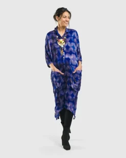 Moonbeam Midi Dress, Royal