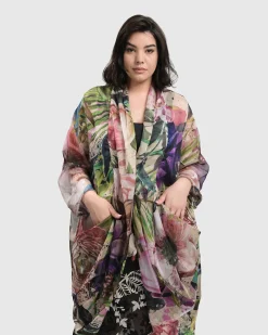 Moonflower Sheer Cardigan, Bouquet