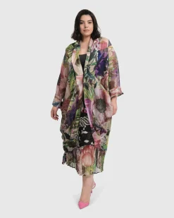 Moonflower Sheer Cardigan, Bouquet
