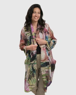Moonflower Sheer Cardigan, Bouquet