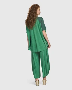 Morning Dew Punto Pants, Green