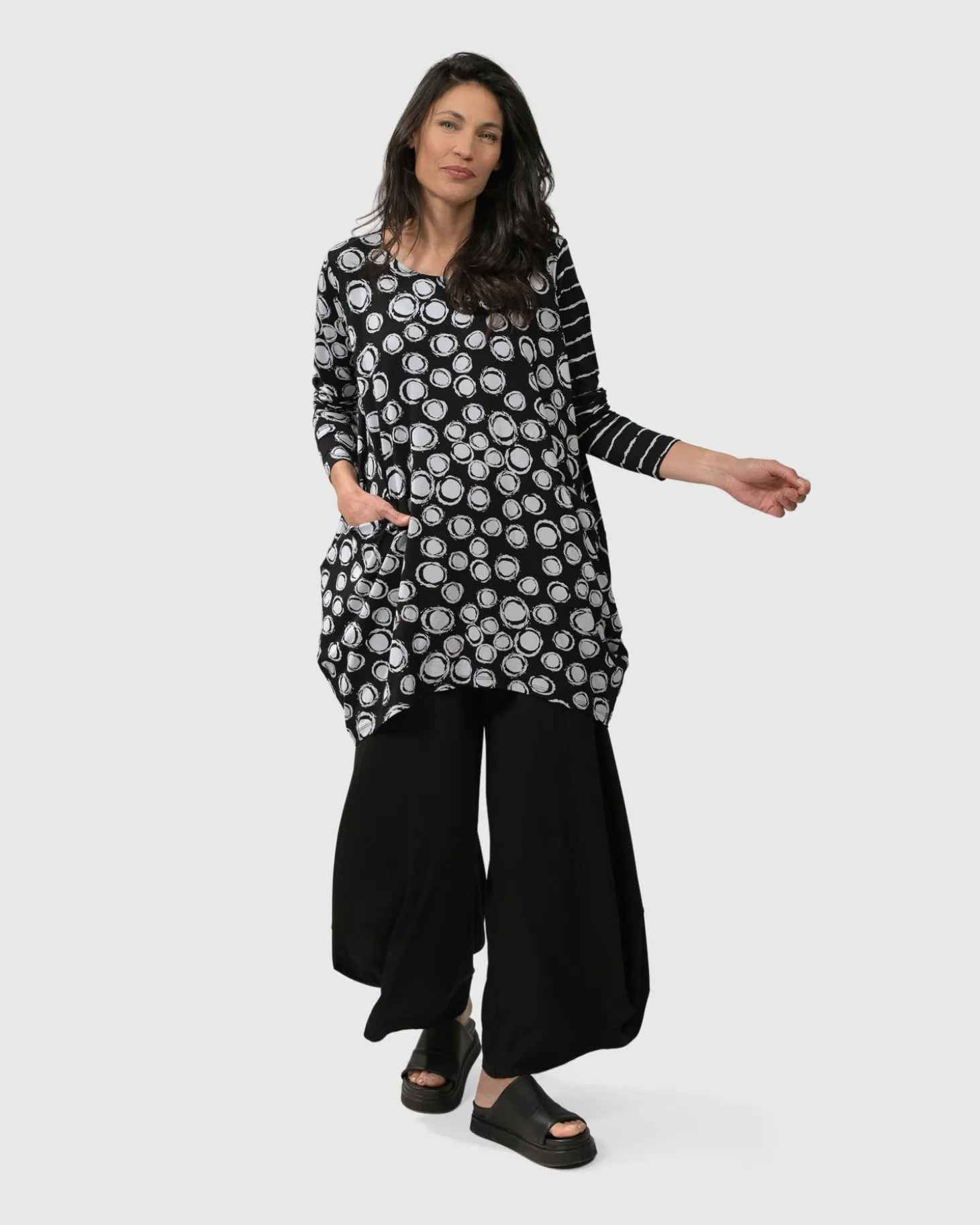 Nebula Tunic Top, Mix