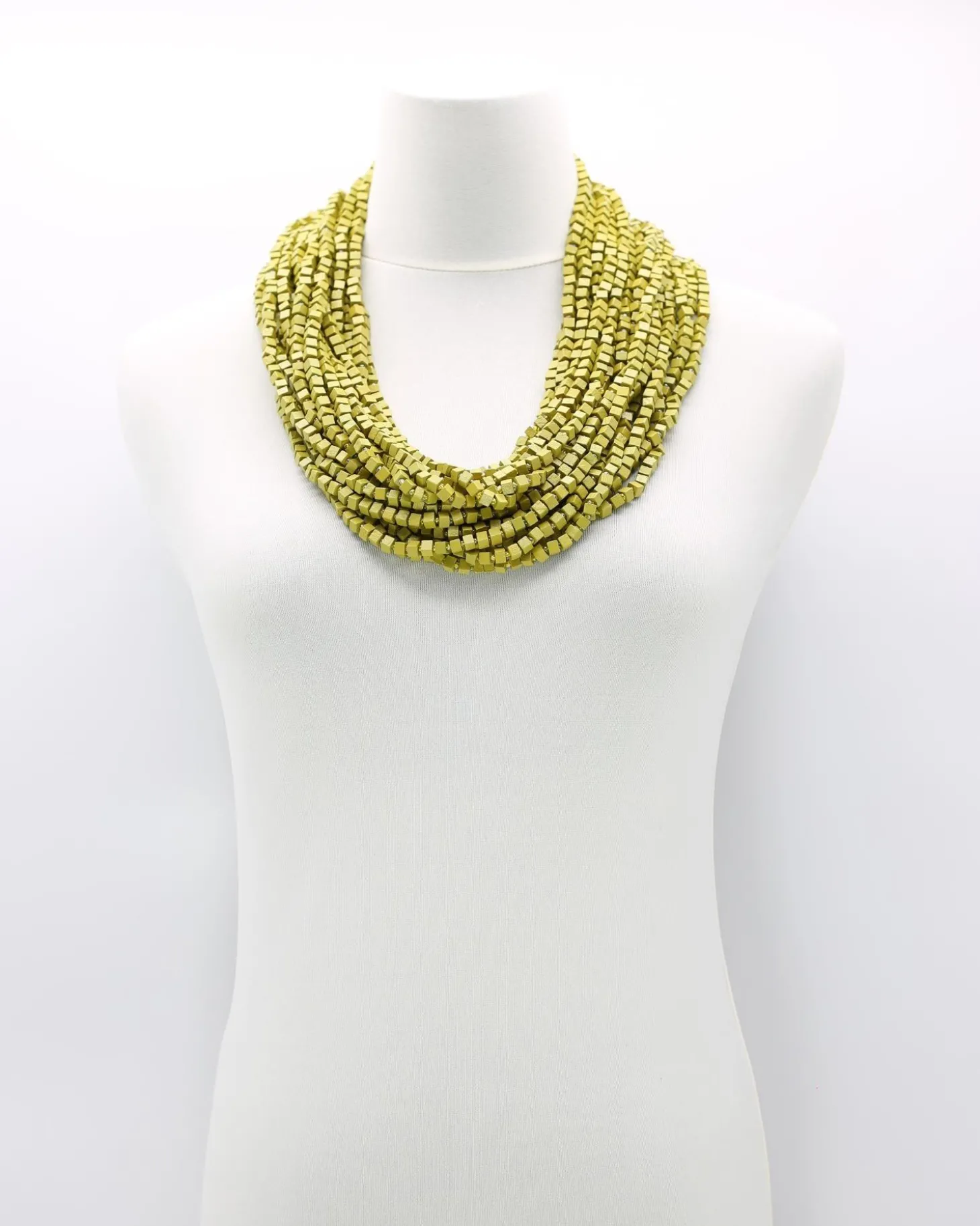 Next Pashmina Necklace, Lime
