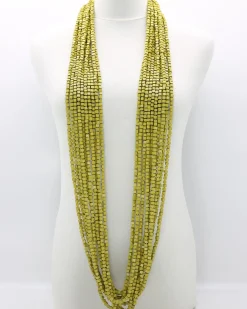 Next Pashmina Necklace, Lime