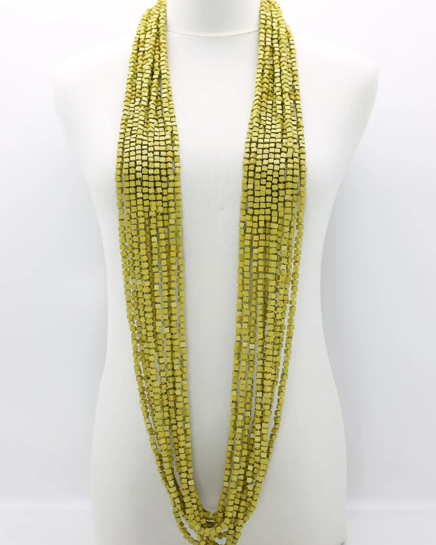 Next Pashmina Necklace, Lime