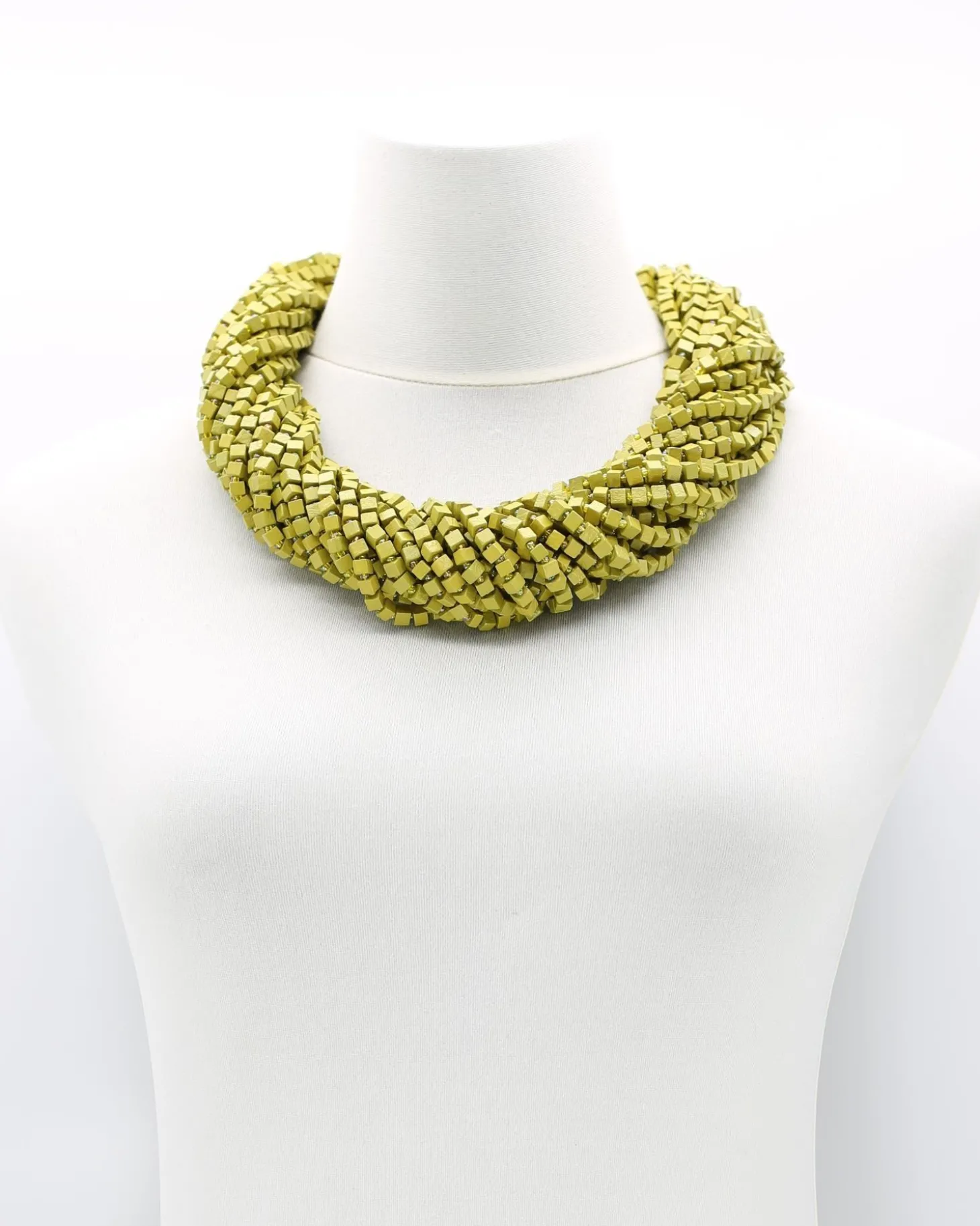 Next Pashmina Necklace, Lime