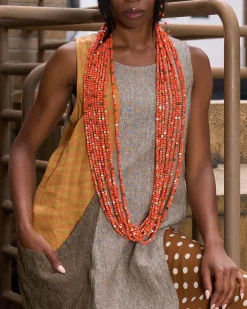 Next Pashmina Necklace, Orange