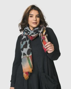 Nightclub Scarf, Leopard