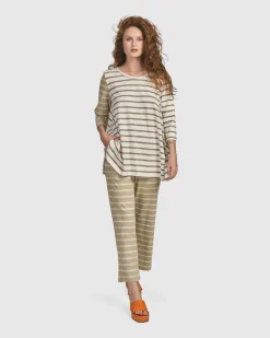 Oasis Bell Top, Cream