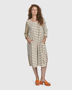 Oasis Caftan Dress, Cream