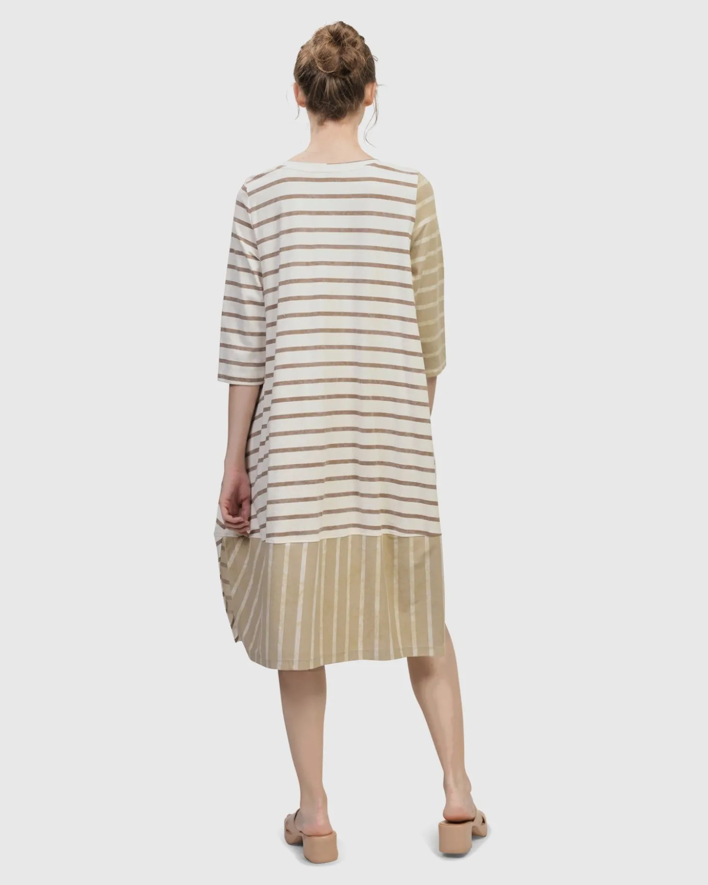 Oasis Caftan Dress, Cream