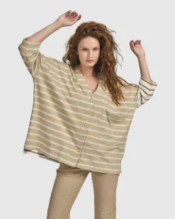 Oasis Oversized Cardigan, Tan