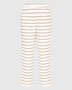 Oasis Slim Pants, Cream