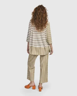 Oasis Slim Pants, Tan