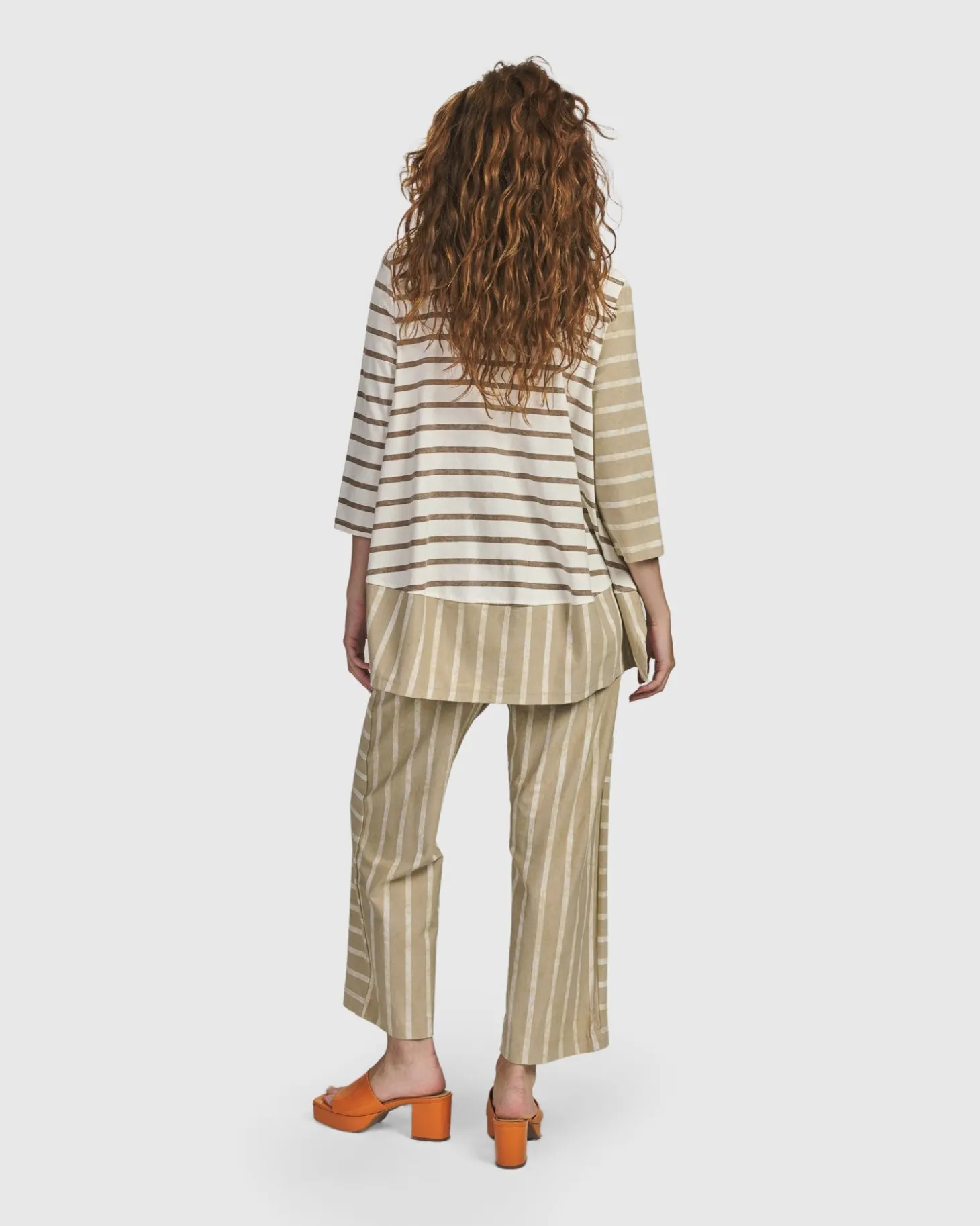 Oasis Slim Pants, Tan