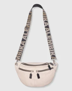 On-The-Go Large Sling Bag, Ivory
