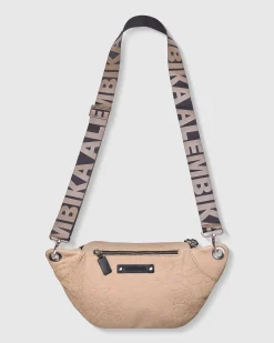 On-The-Go Large Sling Bag, Nude