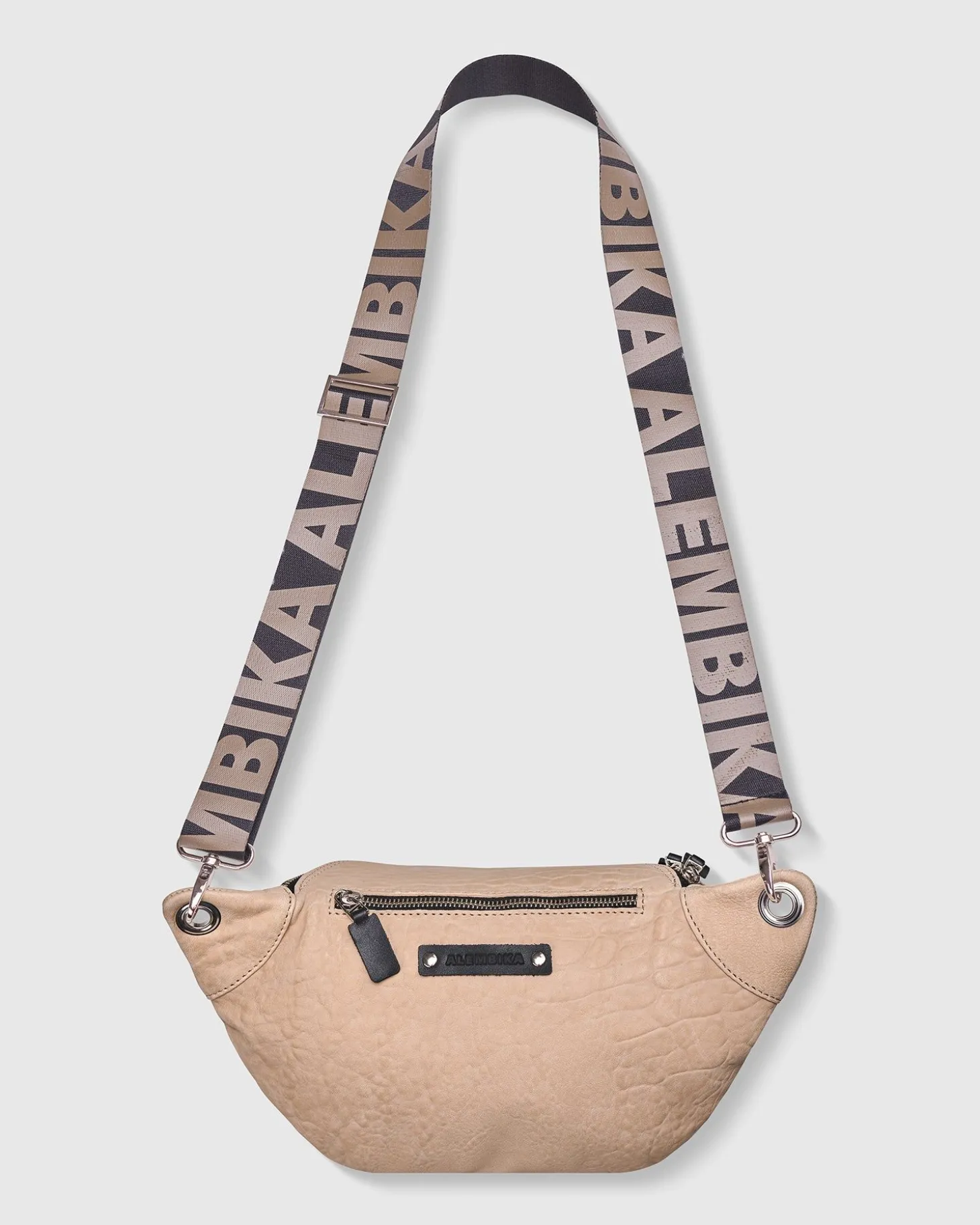 On-The-Go Large Sling Bag, Nude