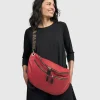 On-The-Go Large Sling Bag, Vermillion