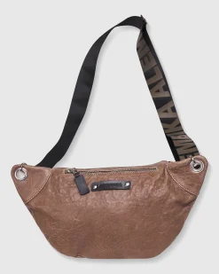 On-The-Go Large Sling Bag, Wood