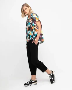 Ozai N Ku Colorpop Blouse, Fireworks