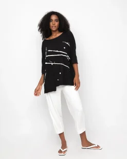 Ozai N Ku Cropped Slim Pants, White