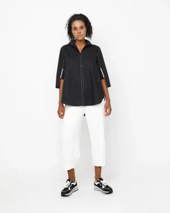 Ozai N Ku Cropped Slim Pants, White