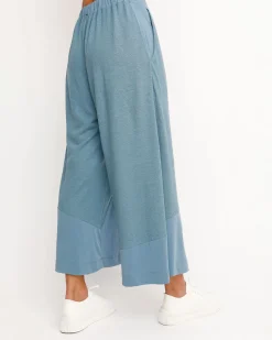 Ozai N Ku Cropped Wide Leg Pants, Azure