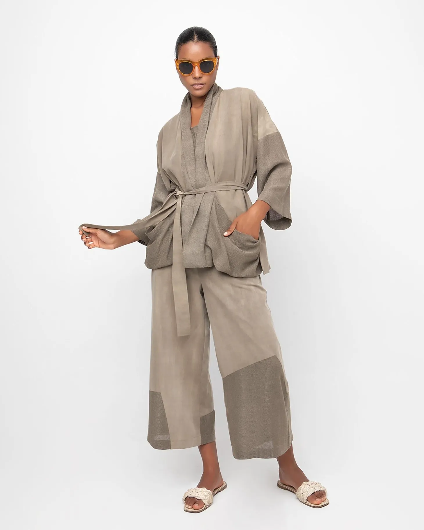 Ozai N Ku Dune Waist Jacket, Sahara