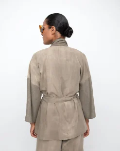 Ozai N Ku Dune Waist Jacket, Sahara