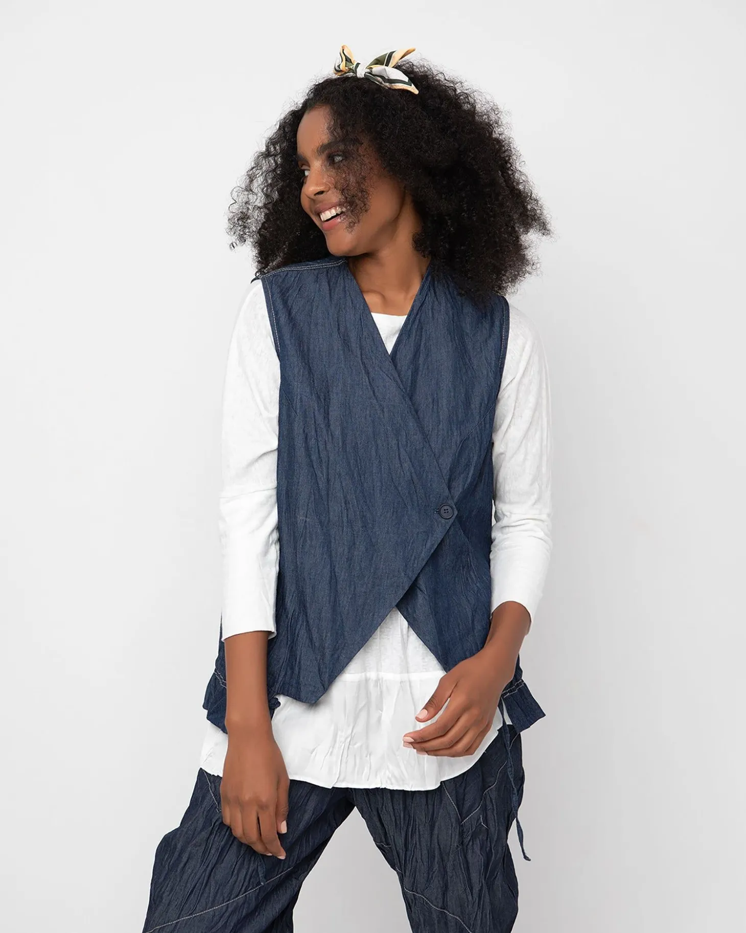 Ozai N Ku Flux Vest, Denim