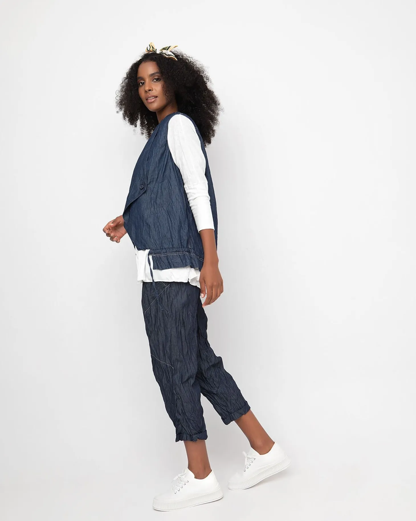 Ozai N Ku Flux Vest, Denim
