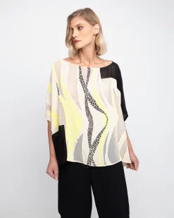 Ozai N Ku Gossamer Top, Boa