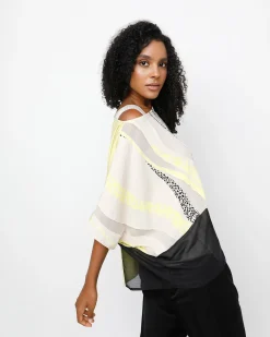 Ozai N Ku Gossamer Top, Boa
