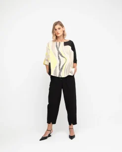 Ozai N Ku Gossamer Top, Boa
