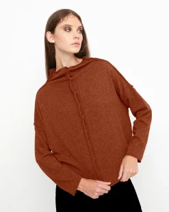 Ozai N Ku Idealist Cardigan, Rust