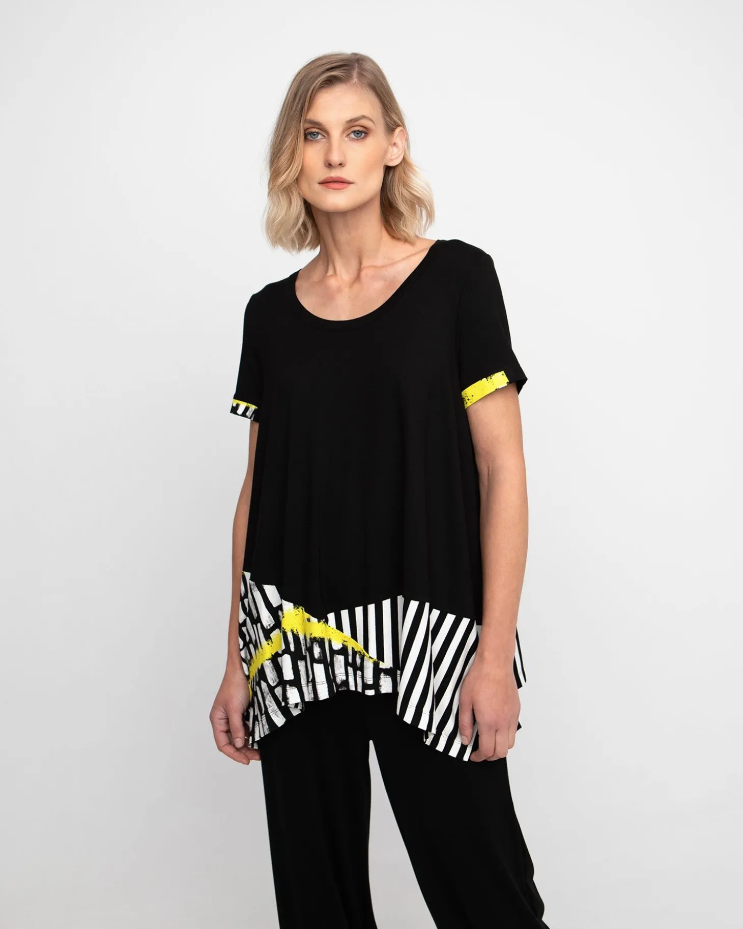 Ozai N Ku Jazzy Tee, Star Yellow