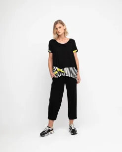 Ozai N Ku Jazzy Tee, Star Yellow