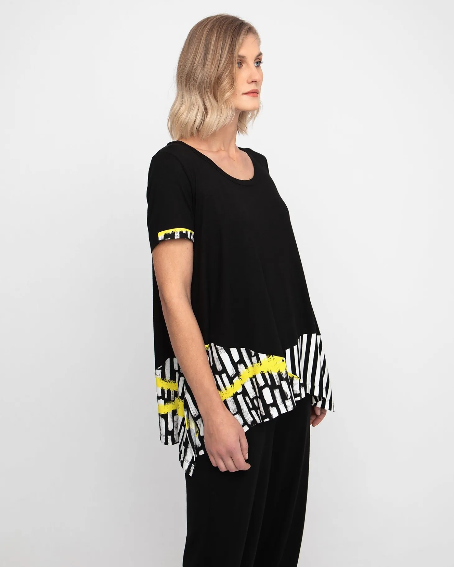 Ozai N Ku Jazzy Tee, Star Yellow