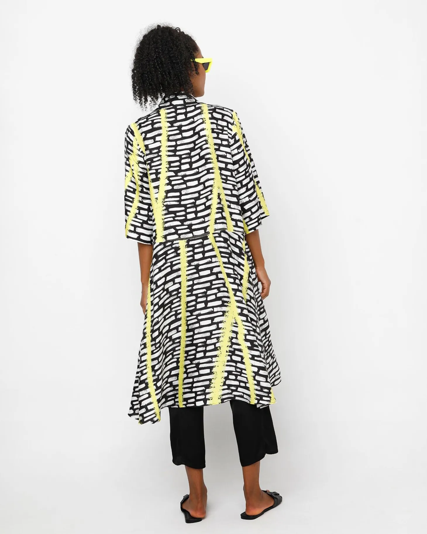 Ozai N Ku Lightning Dress, Star Yellow