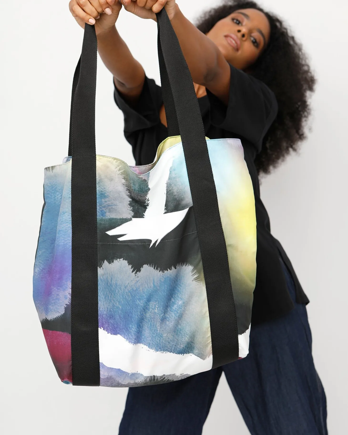 Ozai N Ku Market Tote, Fireworks