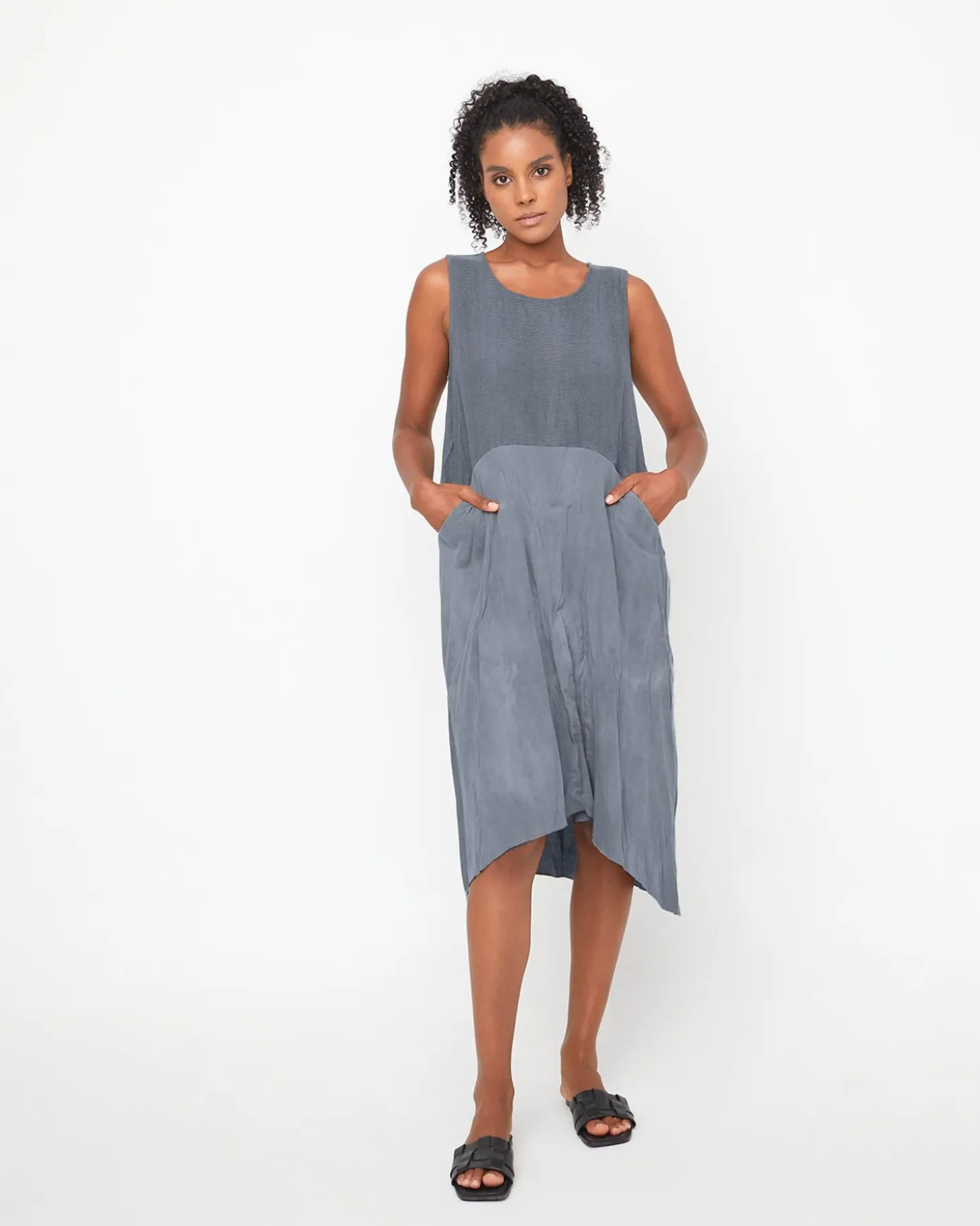Ozai N Ku Monsoon Dress, Blue