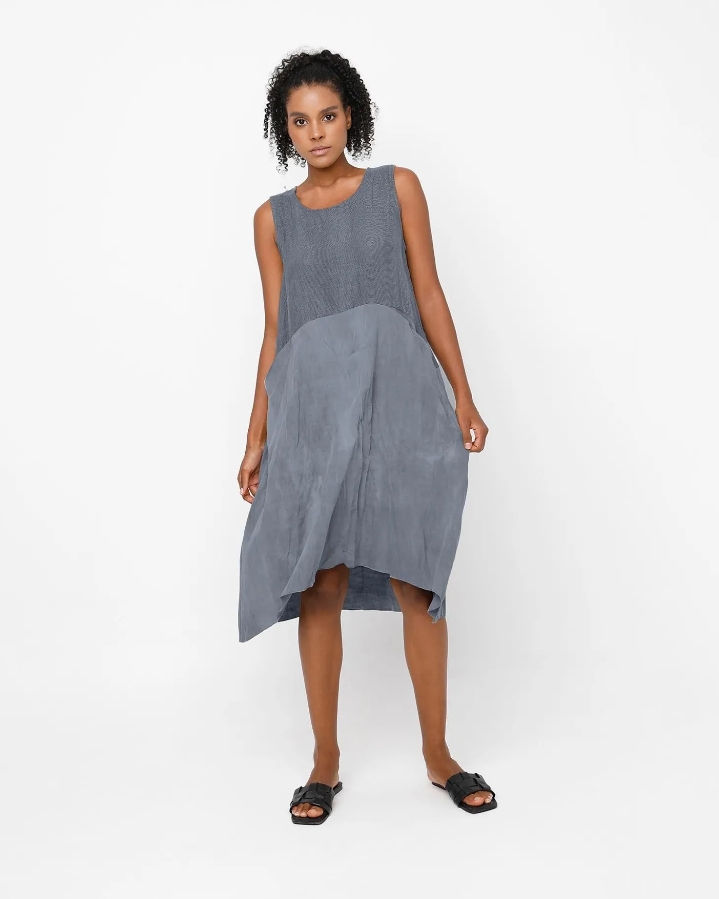 Ozai N Ku Monsoon Dress, Blue