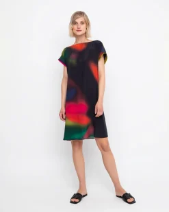 Ozai N Ku Northern Lights Shift Dress, Fall