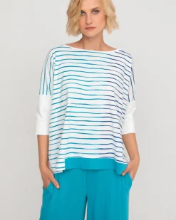 Ozai N Ku Oversized Top, Rivulet